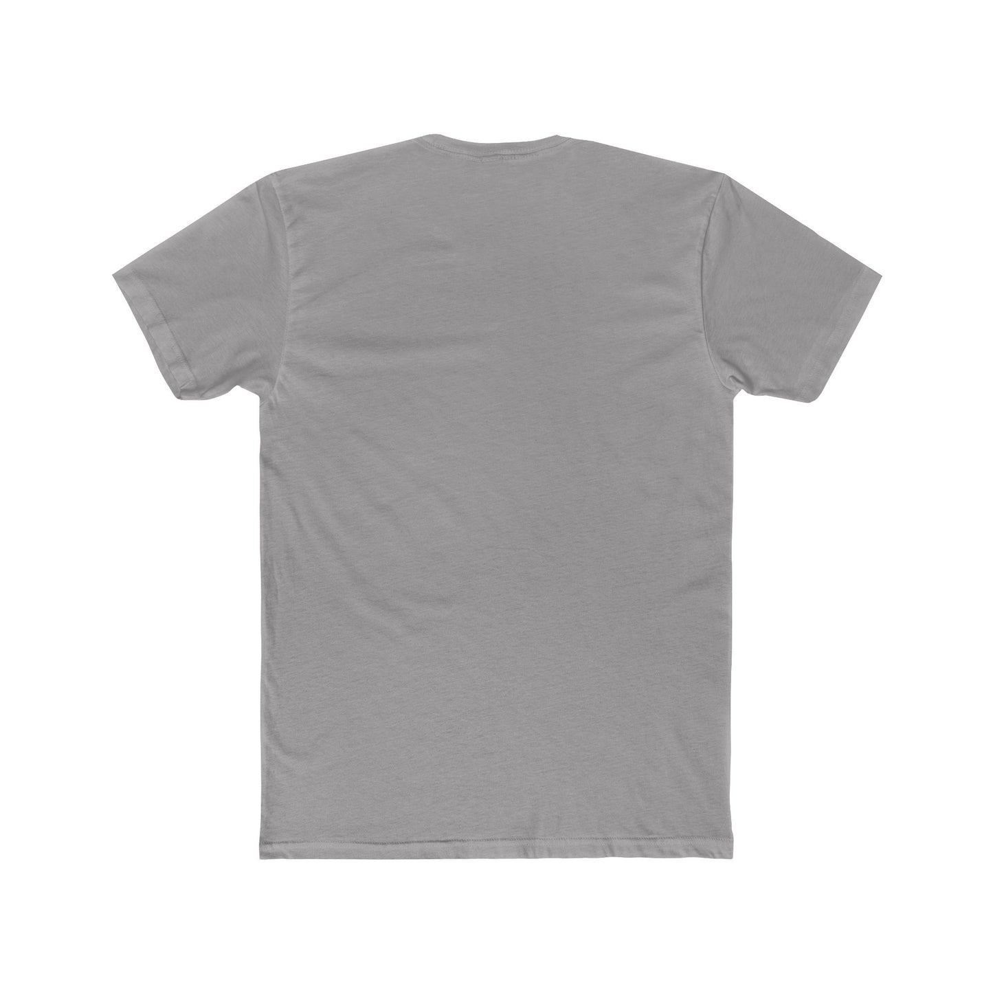 "Inhale Caffeine, Exhale Negativity – Unisex Cotton Crew Tee with Playful Coffee Design