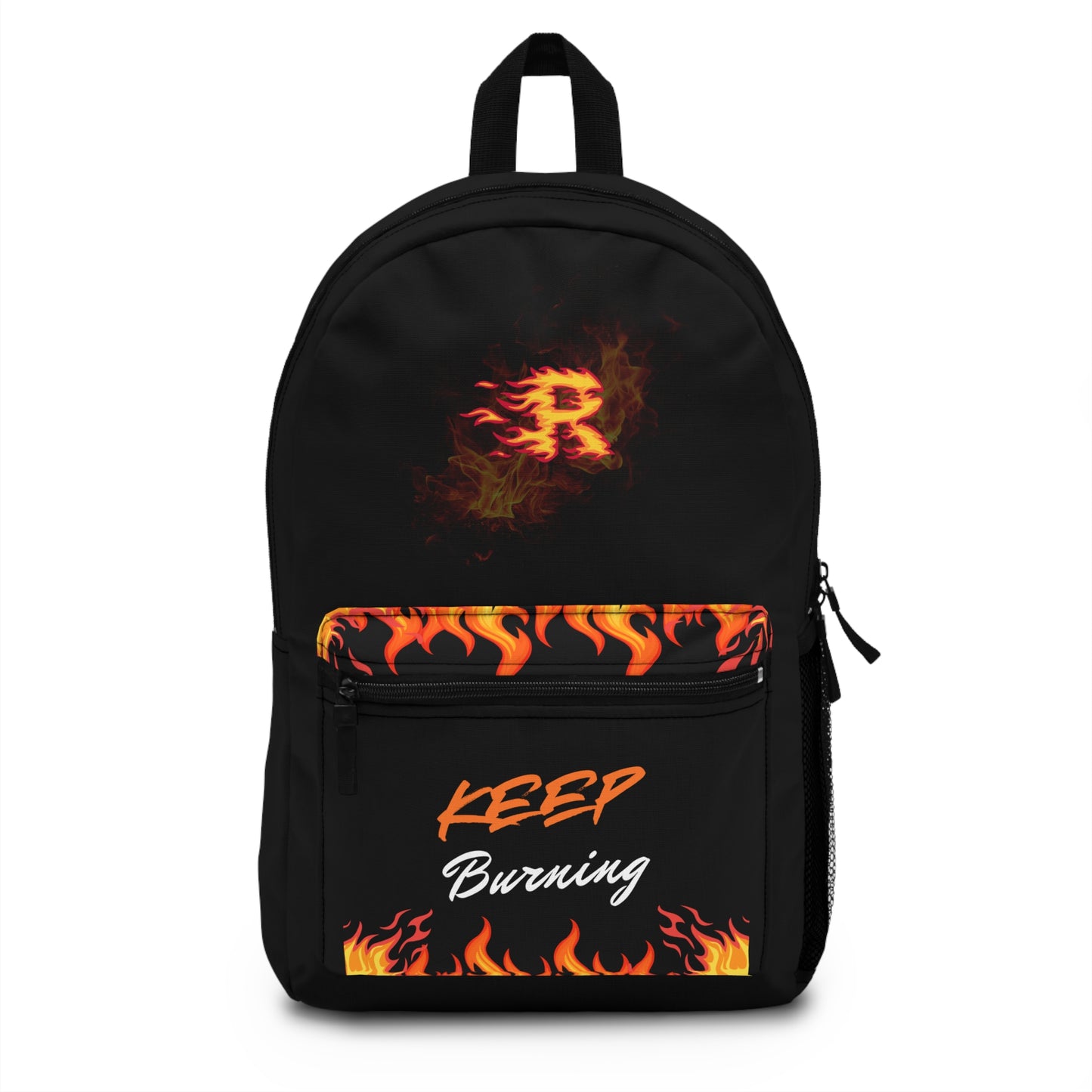Stylish Flame Backpack - Perfect for Students, Trendsetters, and Adventurers, School Bag, Travel Companion, Gift Idea, Casual Use