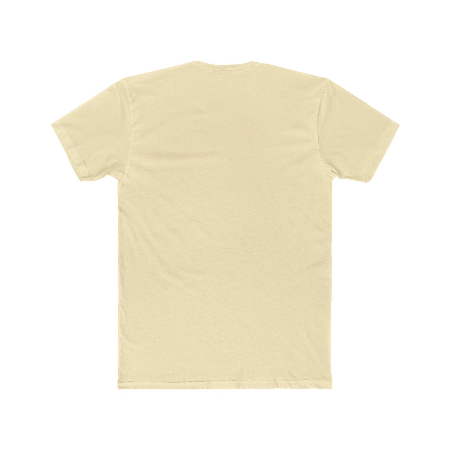 "Inhale Caffeine, Exhale Negativity – Unisex Cotton Crew Tee with Playful Coffee Design