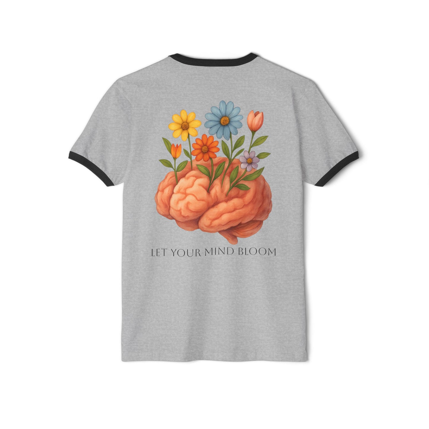 Floral Brain Ringer Tee