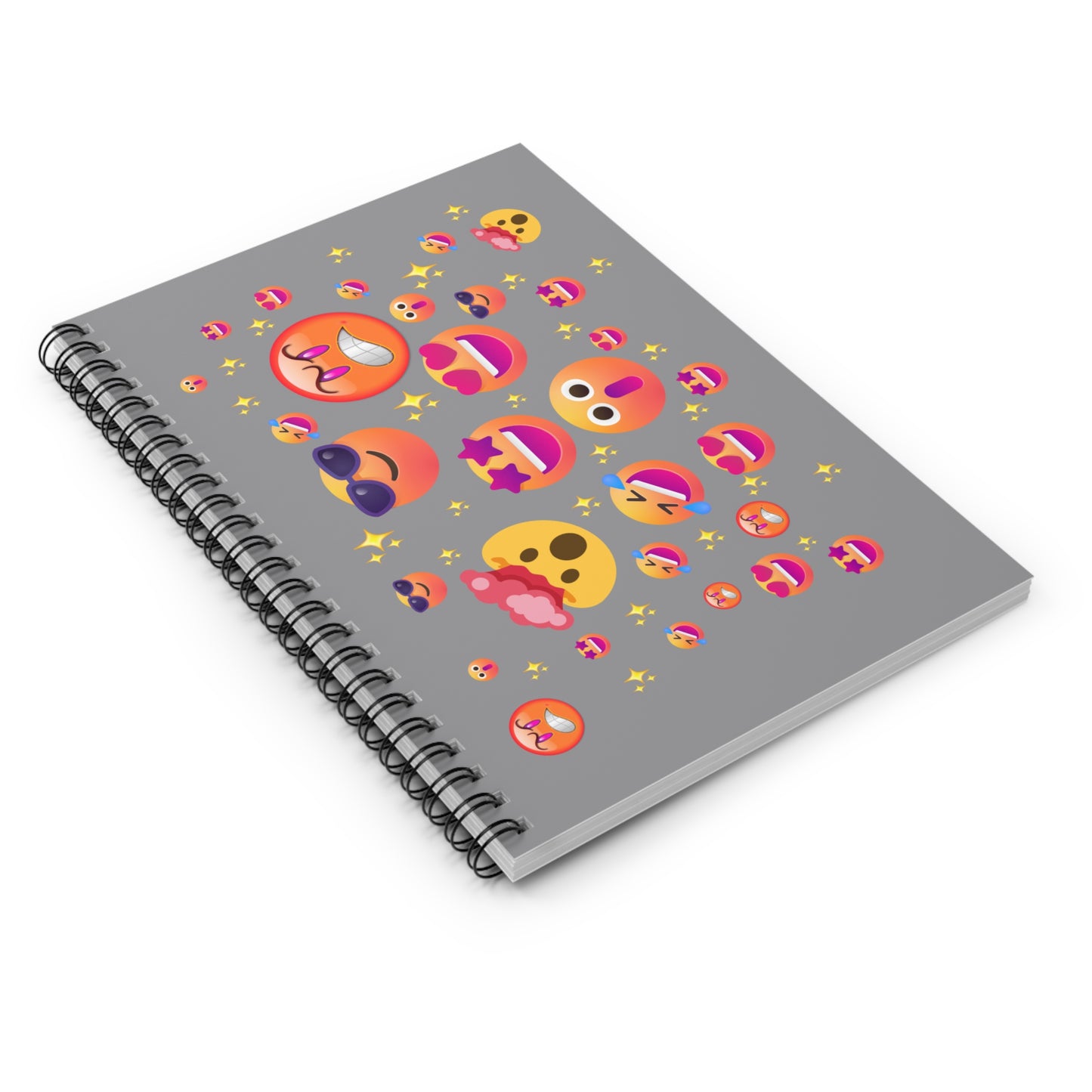 Vibrant Emoji Spiral Notebook