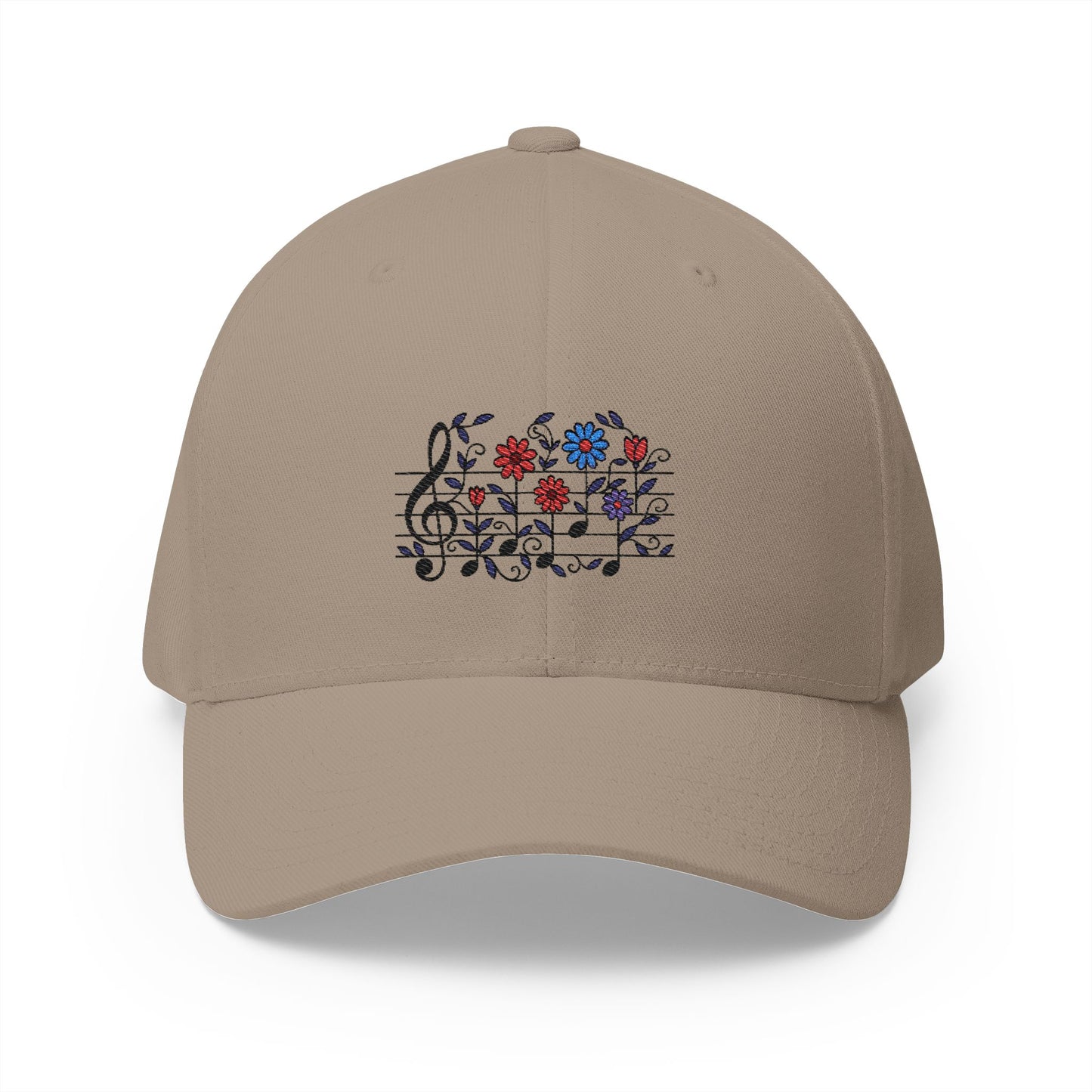 Musical Floral Cap