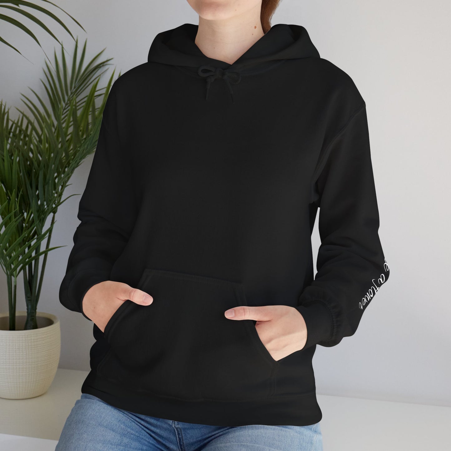 Floral Print Hooded Sweatshir