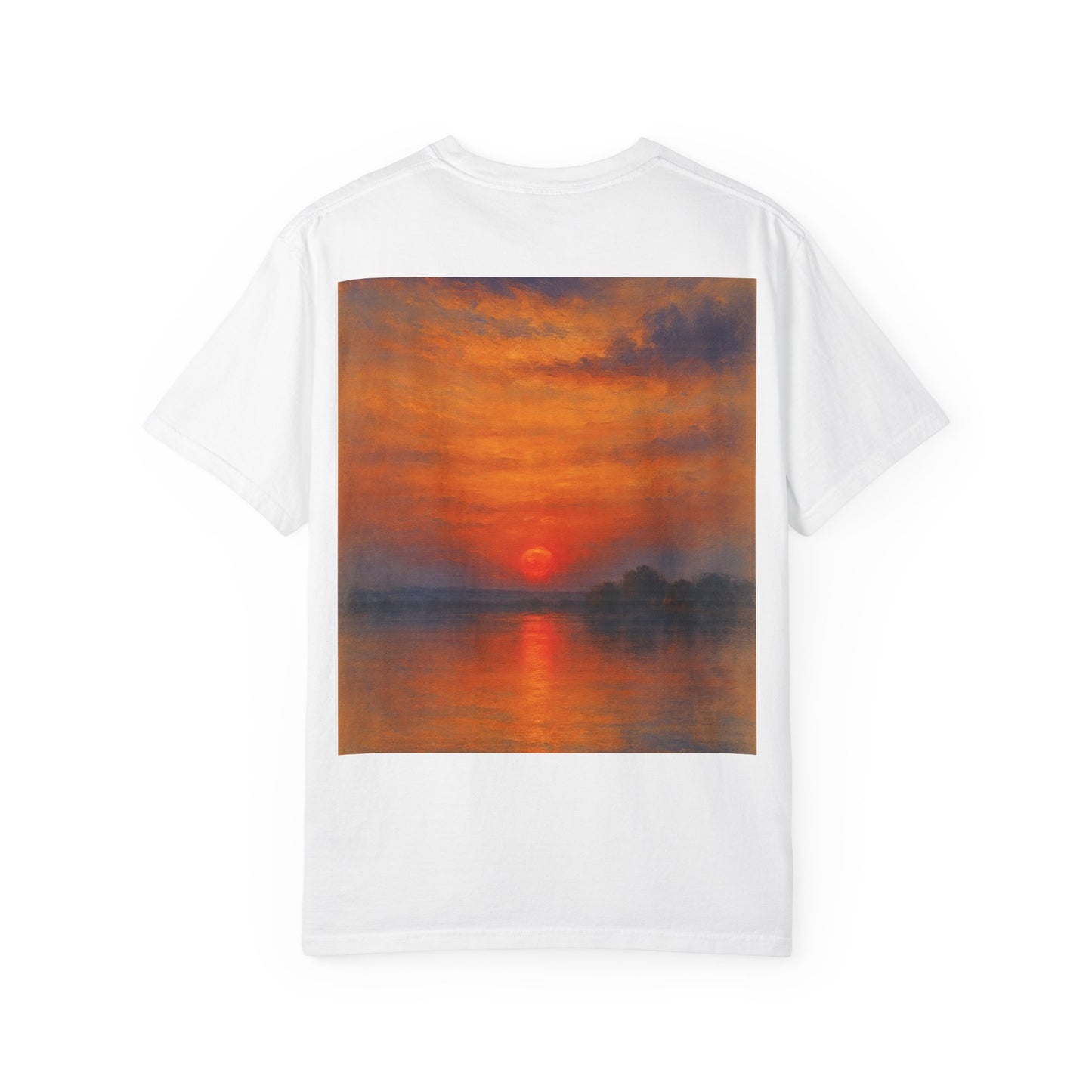 Scenic Sunset Unisex Garment-Dyed T-Shirt