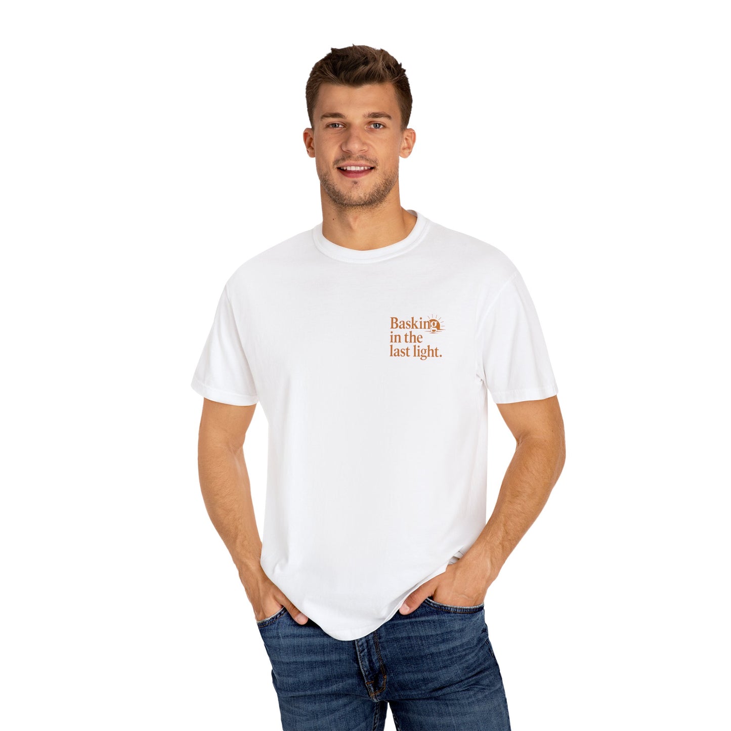Scenic Sunset Unisex Garment-Dyed T-Shirt