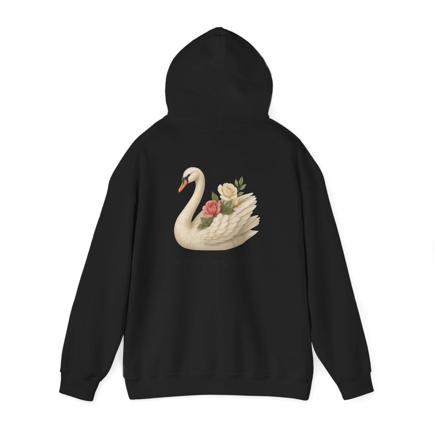 Swan Design Hoodie