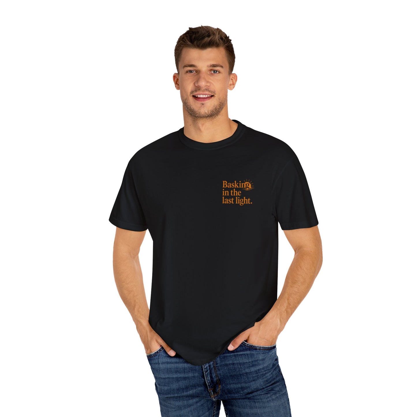 Scenic Sunset Unisex Garment-Dyed T-Shirt