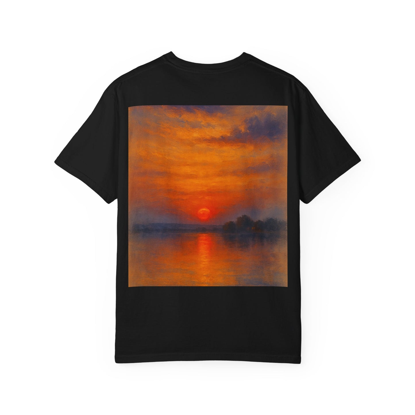 Scenic Sunset Unisex Garment-Dyed T-Shirt