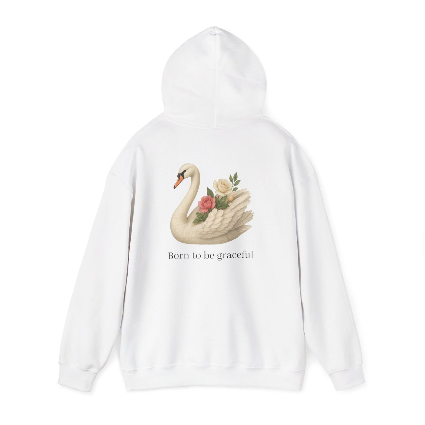 Swan Design Hoodie