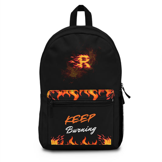 Stylish Flame Backpack - Perfect for Students, Trendsetters, and Adventurers, School Bag, Travel Companion, Gift Idea, Casual Use
