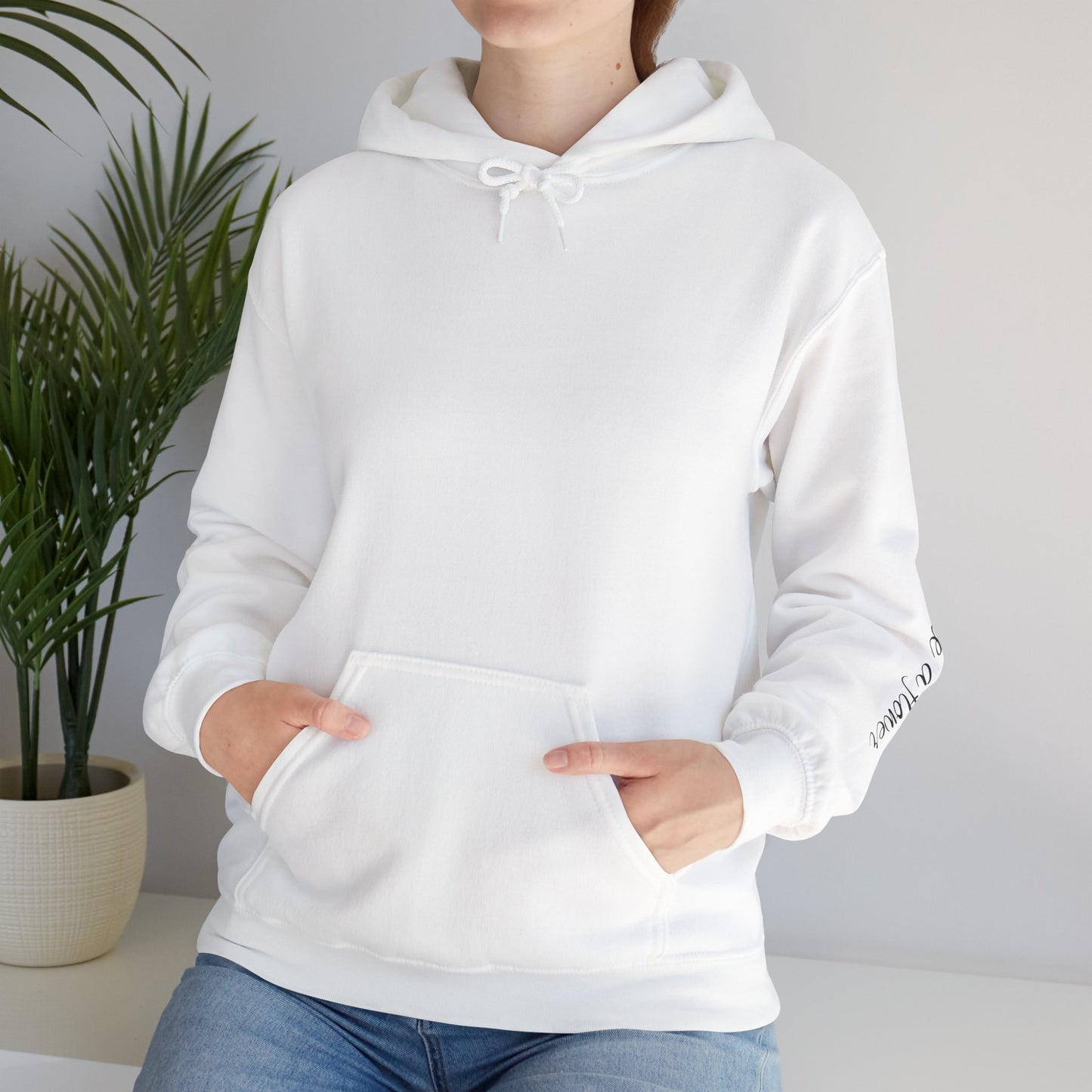 Floral Print Hooded Sweatshir