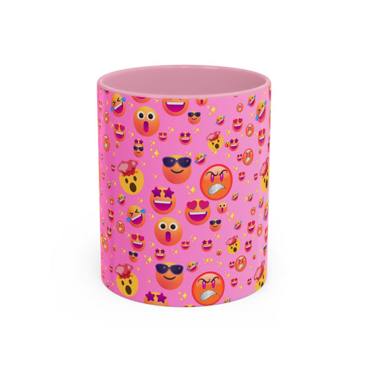 Vibrant Emoji Mugs
