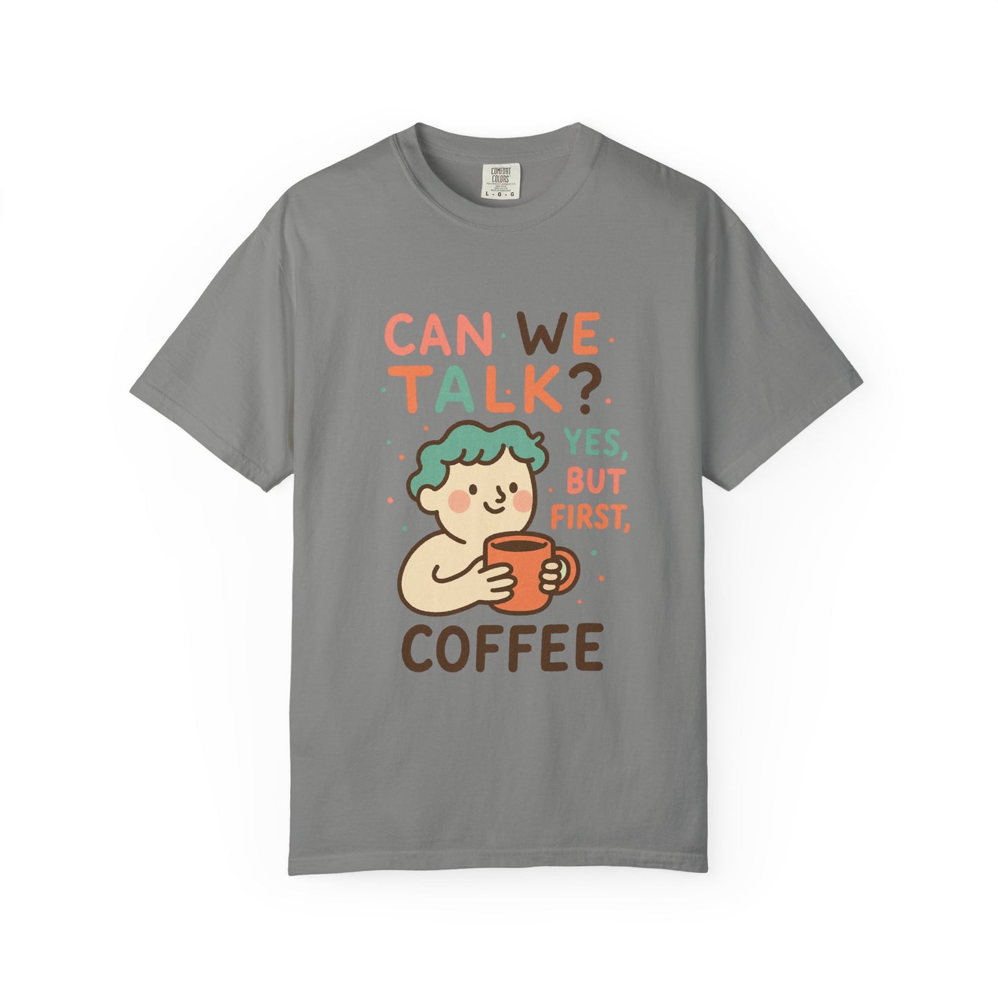 Cute Coffee-Themed Unisex T-Shirt