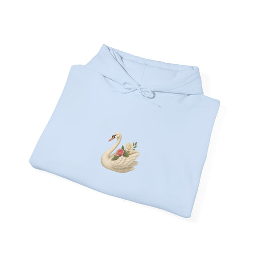 Swan Design Hoodie