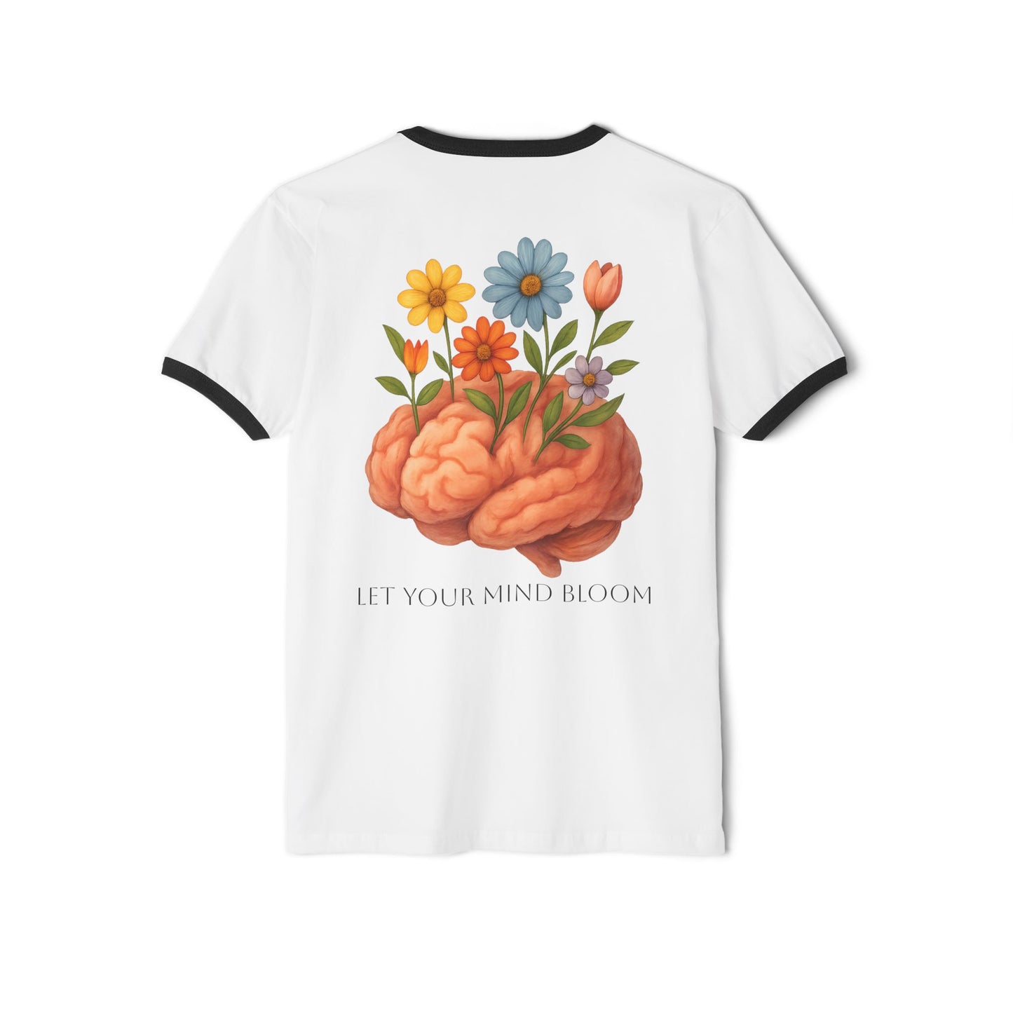Floral Brain Ringer Tee