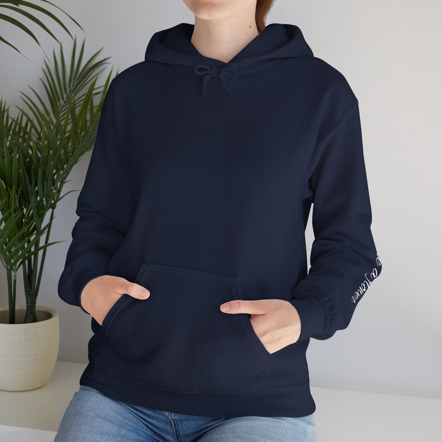 Floral Print Hooded Sweatshir